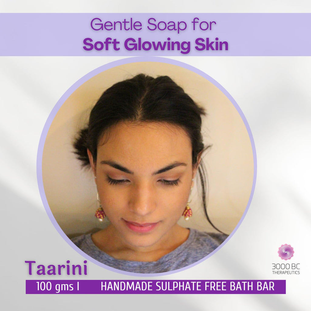 Taarini: Daily Cleansing, Anti-Aging & Skin Nourishment | Sulfate-Free Ayurvedic Soap Bar | 100g