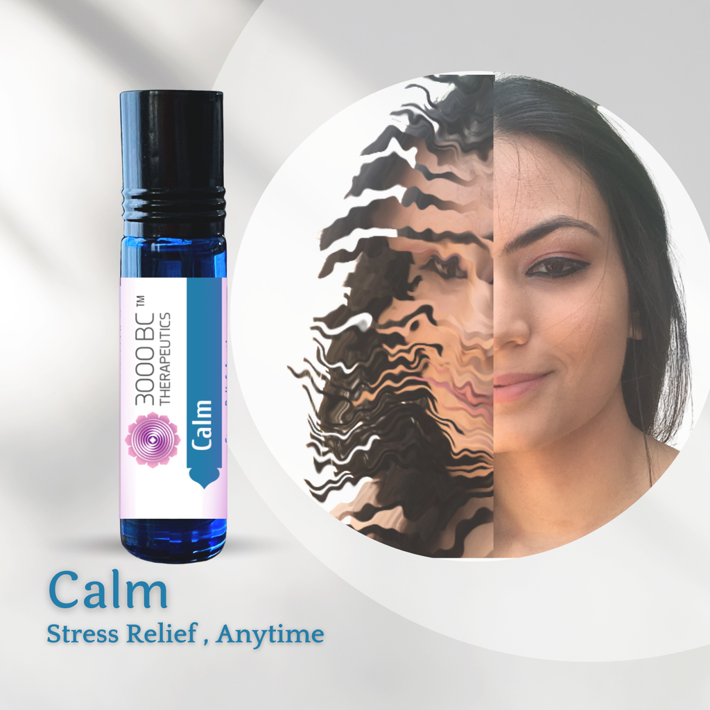 Calm: The Anti-Anxiety Roll On | Lavender, Bergamot & Geranium | 9ml