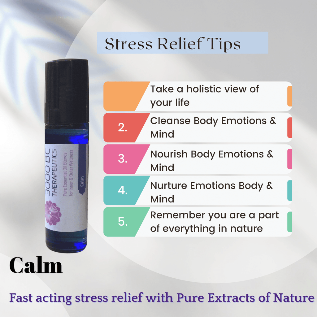 Calm: The Anti-Anxiety Roll On | Lavender, Bergamot & Geranium | 9ml