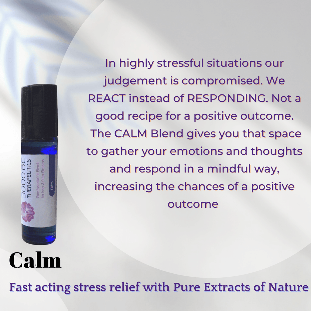 Calm: The Anti-Anxiety Roll On | Lavender, Bergamot & Geranium | 9ml
