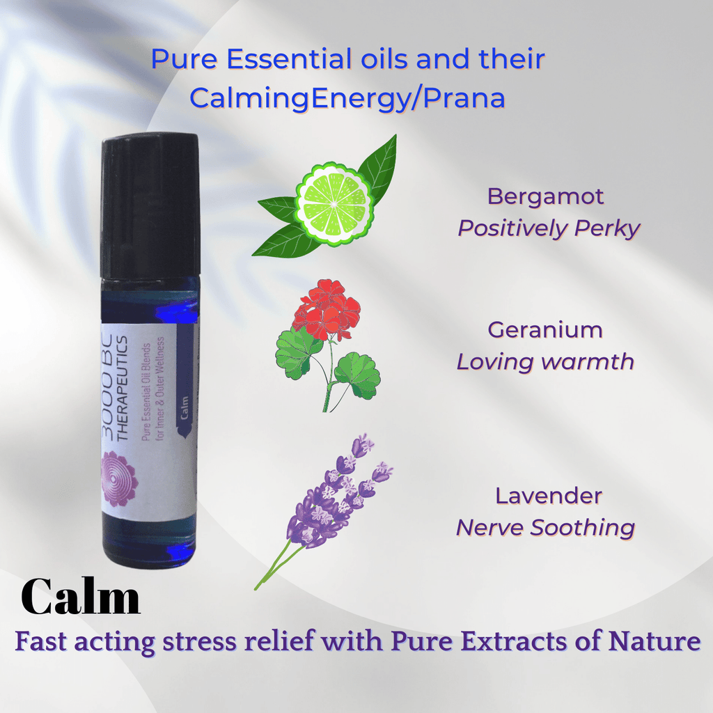 Calm: The Anti-Anxiety Roll On | Lavender, Bergamot & Geranium | 9ml